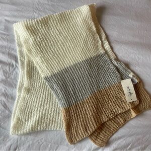 Cozy Striped Knit Scarf by Style & Co